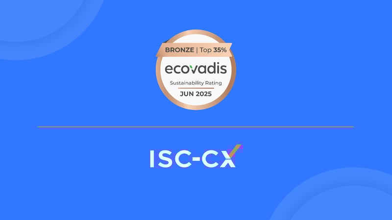 ISC-CX boosts sustainability score and retains EcoVadis bronze medal for 2025